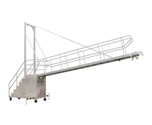 铝合金码头岸梯